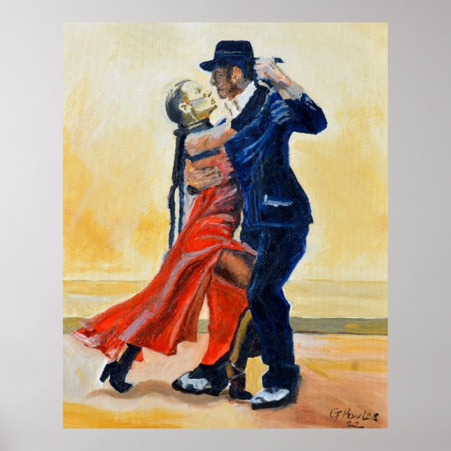 Póster Los bailarines (Frente)