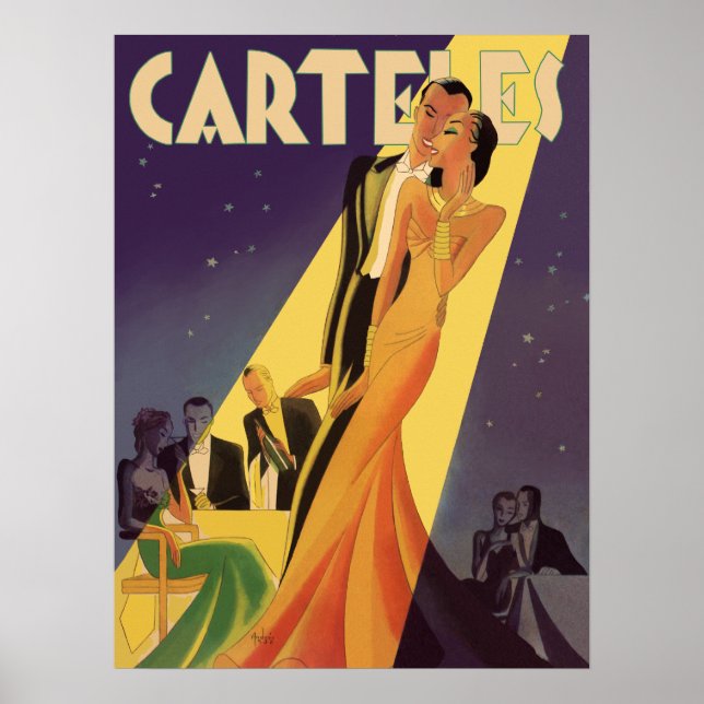 Póster Los bailarines (Frente)