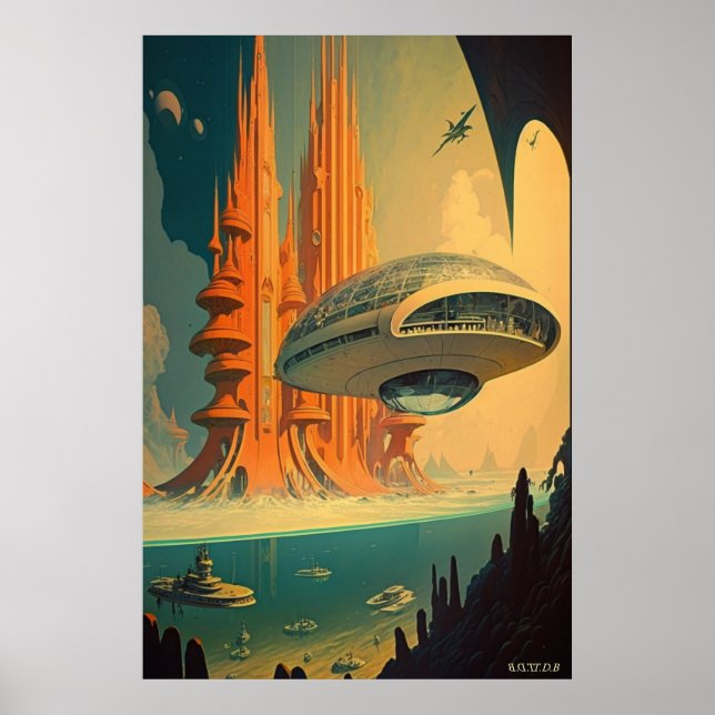 Póster Los bancos de Omega Poster (con registro de tabler (Frente)