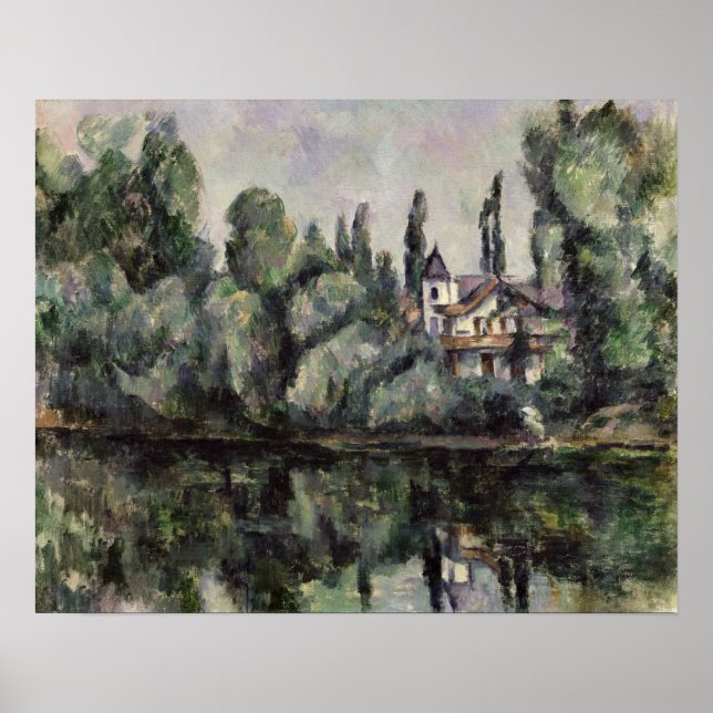 Póster Los bancos del Marne, 1888 (Frente)