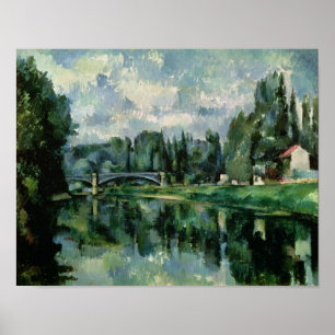 Póster Los bancos del Marne en Creteil, c.1888