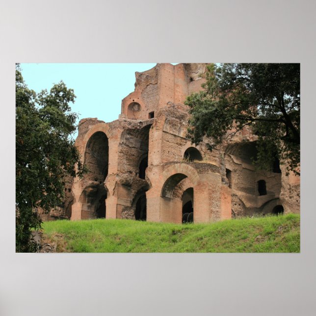 Póster Los Baños de Caracalla (Frente)