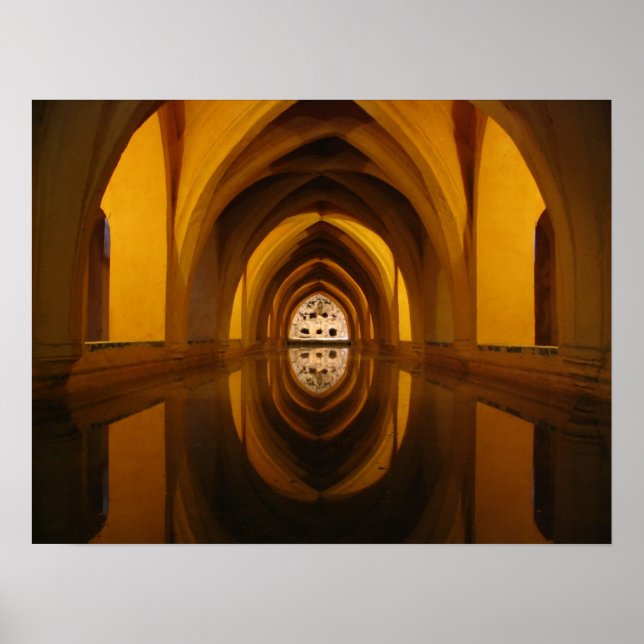 Póster Los Baños de Doña María de Padilla (Frente)