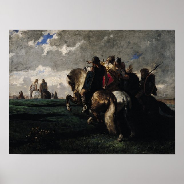 Póster Los bárbaros antes de Roma (Frente)