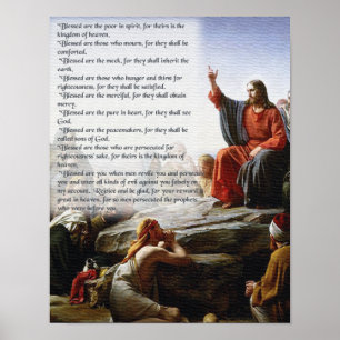 PÓSTER LOS BEATITUDES