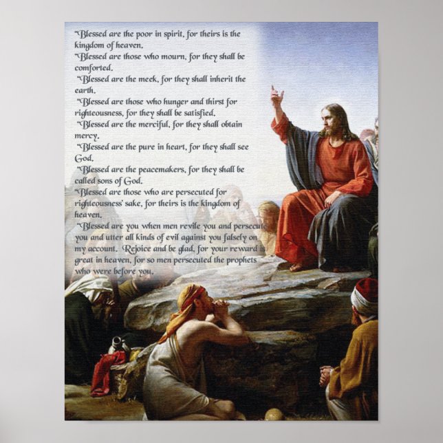 PÓSTER LOS BEATITUDES (Frente)