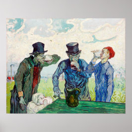 Póster Los bebedores de Vincent Van Gogh