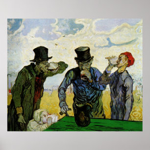 Póster Los bebedores por Vincent van Gogh