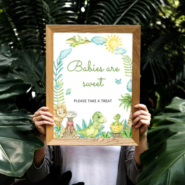 Póster Los bebés de dinosaurio bonitos son dulces (Subido por el creador)
