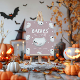 Póster Los Bebés De Halloween Son Dulces