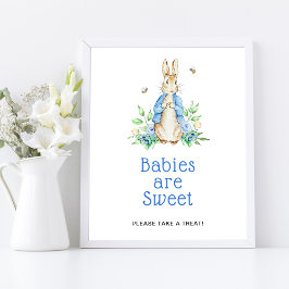 Póster Los bebés de Peter Rabbit son dulces