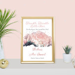 Póster Los bebés de Twinkle Little Star Unicorn son dulce<br><div class="desc">"Twinkle twinkle pequeña estrella, ¿sabes lo amado que eres?" Únete a una celebración mientras la futura madre da la bienvenida a su pequeña estrella brillante al mundo. Te invitan cordialmente a una ducha de bebé con tema Twinkle Twinkle Little Star en honor de la futura madre y su grupo de...</div>