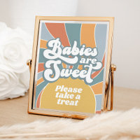 Los bebés Groovy son dulces, por favor, tómate una