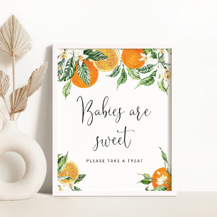 Póster Los bebés pequeños y cortitos son dulces