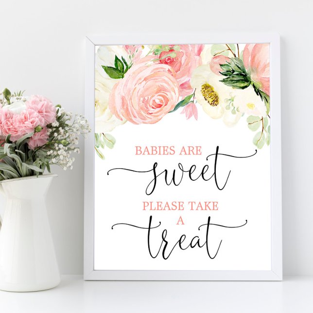 Póster Los bebés son dulces, tómate un regalo de oro rosa (Subido por el creador)
