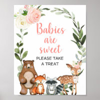 Los bebés son dulces, tomen un regalo para la seña