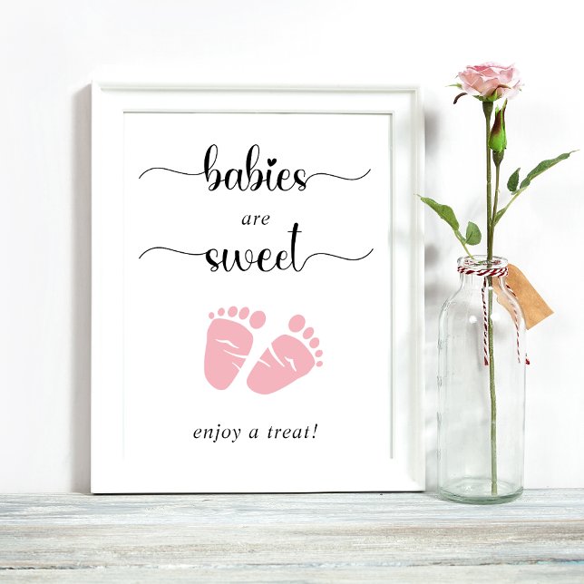 Póster Los Bebés Son Dulces Y Disfrutan De Un Trato Con P (Subido por el creador)