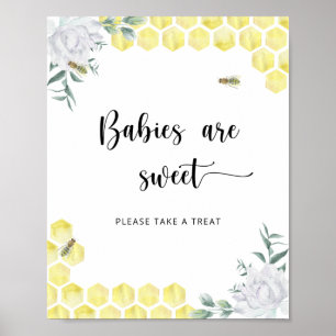 Póster Los bebés Sweet Bee son dulces