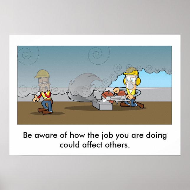 Póster Los beneficios de la seguridad 002 (Frente)