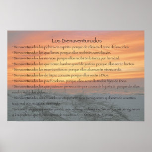 Póster Los Bienaventurados (Versión Horizontal)
