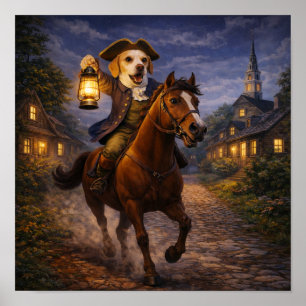 Póster "Los británicos están llegando"