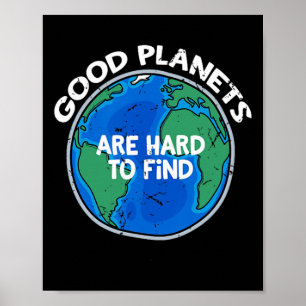 Póster Los Buenos Planetas Son Difíciles De Encontrar Cam