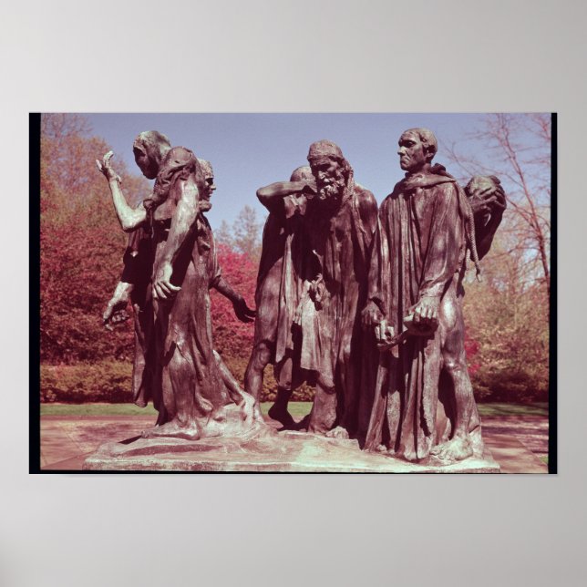 Póster Los burgueses de Calais (Frente)