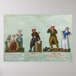 Póster Los calceteros de Jacobin