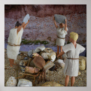 Póster Los campos de caza. poster