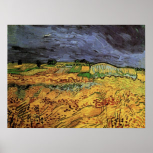 Póster Los Campos por Vincent van Gogh