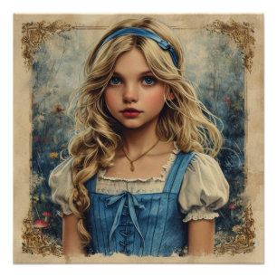 Póster Los caprichos curiosos de Alicia: Caprichos de Won