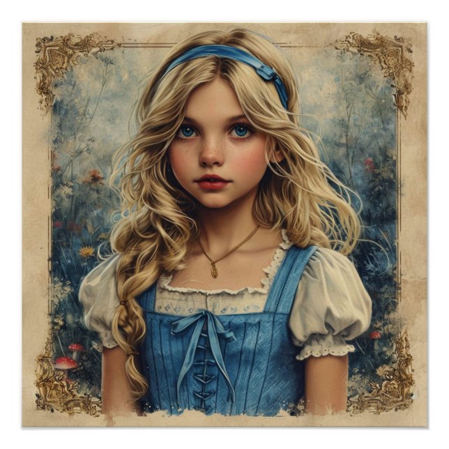 Póster Los caprichos curiosos de Alicia: Caprichos de Won (Anverso)