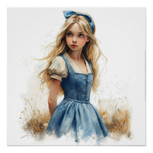 Póster Los caprichos de Alicia desatados: fantasía de Won