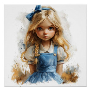 Póster Los caprichos del torbellino de Alicia: caprichos