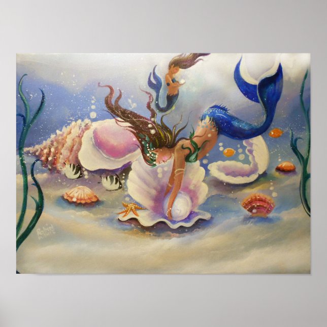 Póster Los cazadores de la Perla, las sirenas (Frente)