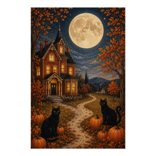 Póster Los Centinelas de la Luna de Otoño