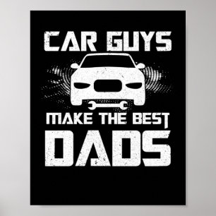 Póster Los Chicos Del Auto Hacen Mecánica El Día De Los