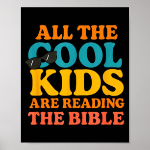 Póster Los chicos geniales están leyendo la Biblia