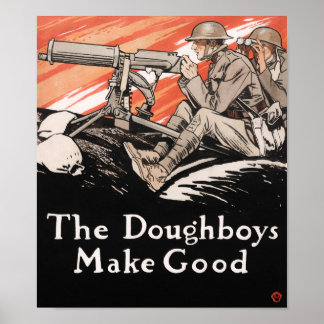 Póster Los chicos hacen el bien - Propaganda de la Primer