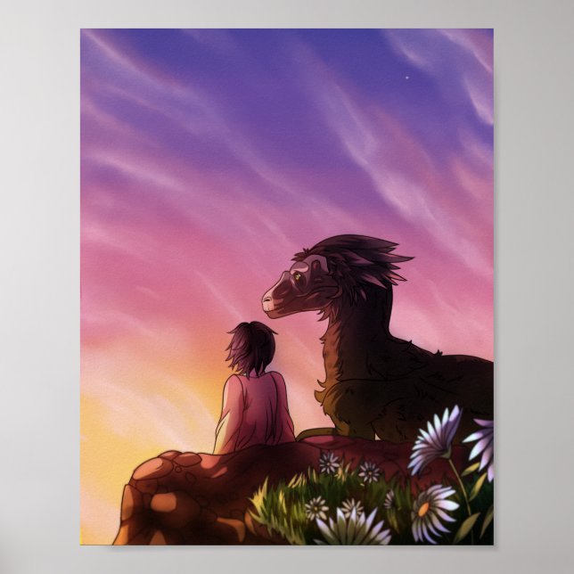 Póster Los cielos (Frente)