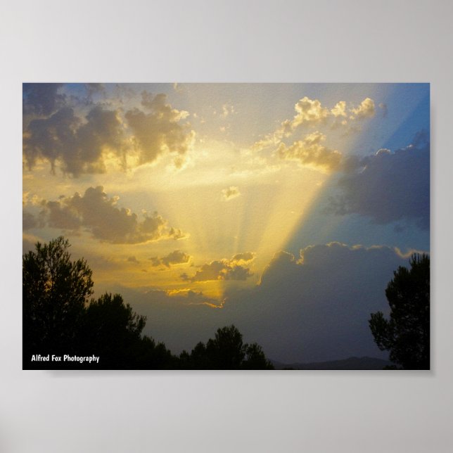 Póster Los Cielos Abiertos (Frente)