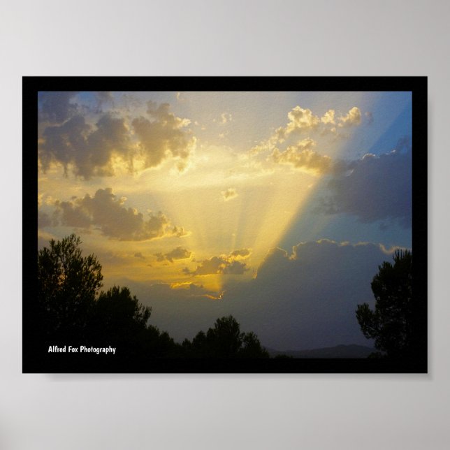 Póster Los Cielos Abiertos (Frente)
