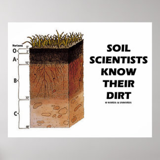 Póster Los Científicos Del Suelo Conocen Sus Horizontes S