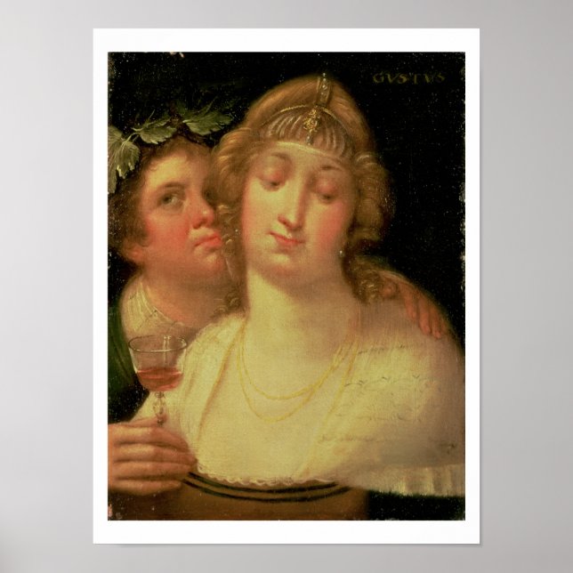 Póster Los cinco sentidos: sabor (Frente)