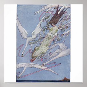 Póster Los cisnes salvajes