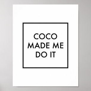 Póster Los Cocos hicieron que lo hace