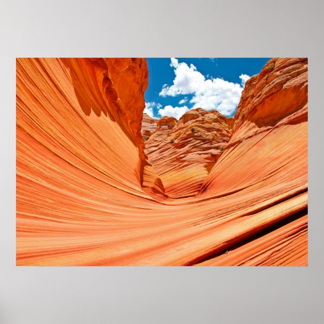 Póster Los colores de la ola (Frente)