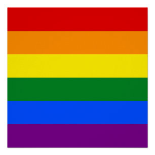 Póster Los colores del arcoiris