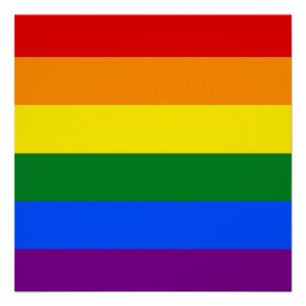 Póster Los colores del arcoiris
