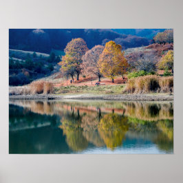 Póster Los colores del otoño